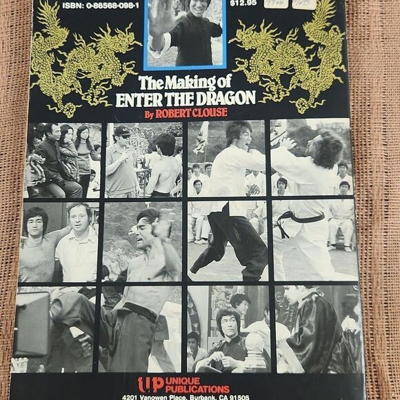 The Making of Enter the Dragon Book By Robert Clouse 1987 Bruce LEE - Picture 2 of 8